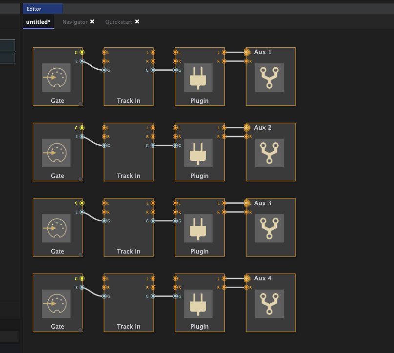 Synthlab Signal Routing